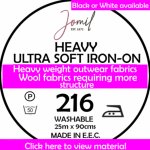 Ultrasoft Heavy 90cm Iron On Interlining