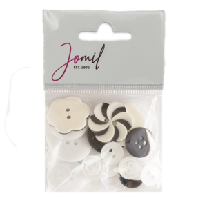Prepacked Assorted Craft Buttons