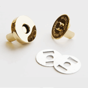 13mm Gold Magnetic Bag Fasteners