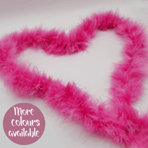 35mm Diameter Standard Colour Marabou Feather Strip