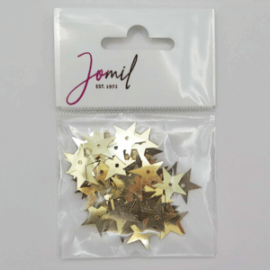 Pre-Packed 15mm Star Sequins