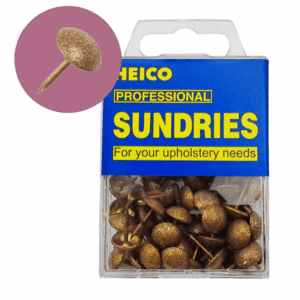 11mm Old Gold Speckled Upholstery Nails