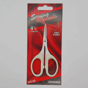 Janome Wizards 4.5" Embroidery Scissors
