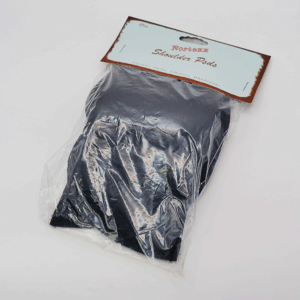 Carded Black Large Nylon-Covered Foam Shoulder Pads
