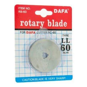 60mm Rotary Blade in Packaging