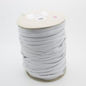 White elastic cord
