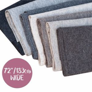 100% Wool Felt - 72" Wide by the Metre