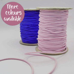 1.5mm Coloured Polyester Cord Elastic