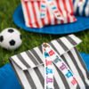 15mm Berisfords Football Shirts Ribbon