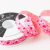 16mm Berisfords Leopard Pink Ribbon - Image 2