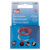 542562 14mm Eyelets with Washers - Red/Silver