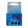 542543 11mm Eyelets with Washers - Navy Blue/Silver