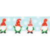 25mm Christmas Gonk Ribbon - Image 3