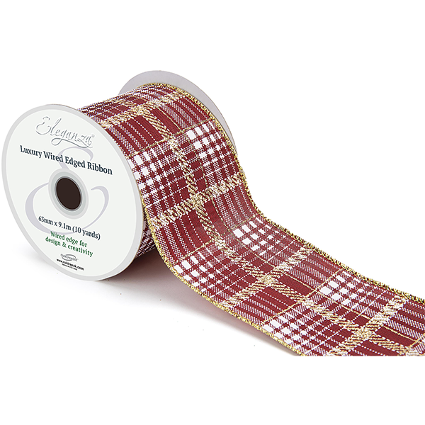 Lux Burgundy Tartan