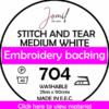 'Stitch & Tear' Medium Weight Interlining