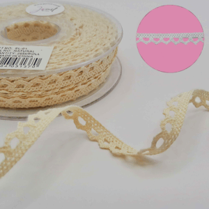 10mm 100% Cotton Cluny Lace