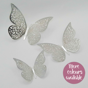 3D Butterfly Craft Stickers