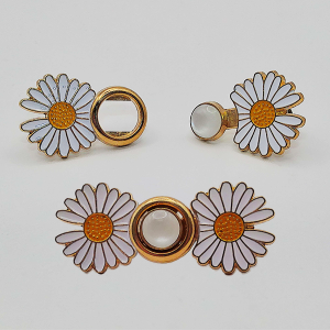 Metal Non-Sew Daisy Waistband Adjuster