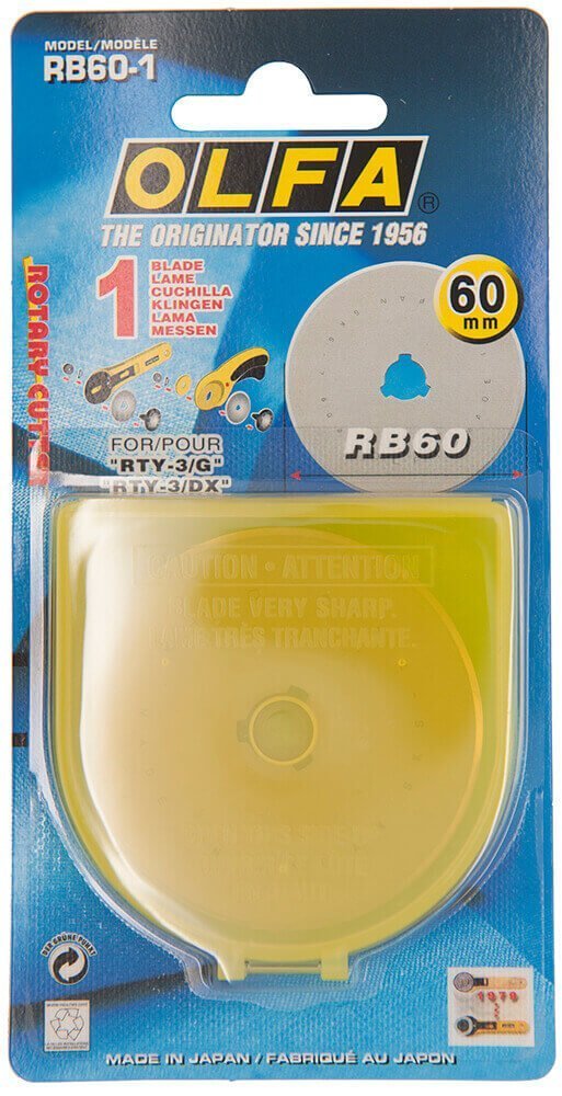 63241, Olfa 60mm replacement rotary cutter bladeEACH · Wholesale